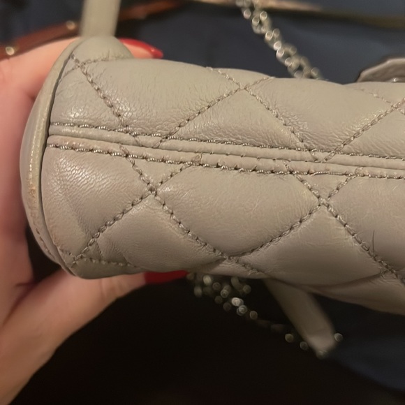 Michael Kors quilted flap closure shoulder bag - Picture 4 of 6